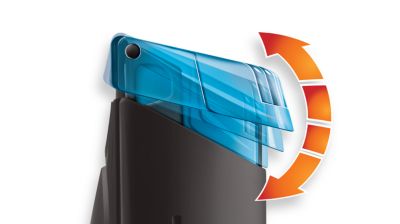 Contour-following comb for a precise and even trim