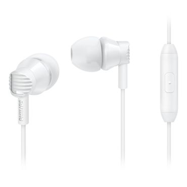 SHE3805WT In ear headphones with mic