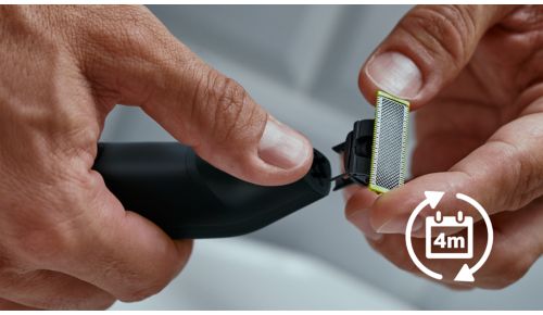 Ciascuna lama ha una durata di 4 mesi