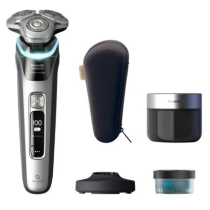 脱毛・除毛 Philips Shaver 9000 Prestige XP9205/05 Norelco i9000 Prestige Wet&Dry Electric Shaver with SenseIQ XP9204