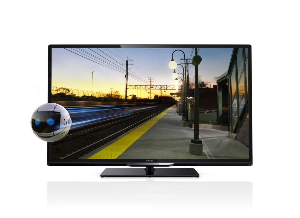 4000 series Сверхтонкий 3D LED TV 32PFL4308T/60 | Philips