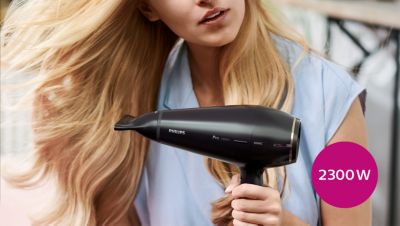 2300 W – didelė džiovinimo galia