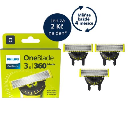 QP430/50 OneBlade Náhradní břit 360