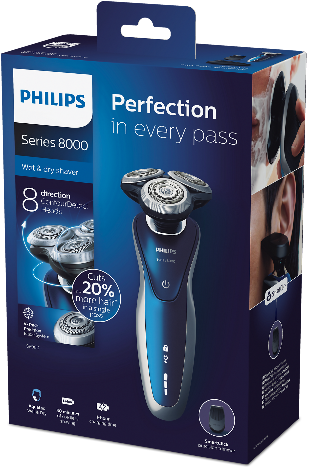 Shaver series 9000 ウェット&ドライ電気シェーバー S8980/13 Shaver series 9000 ウェット&ドライ電気シェーバー S8980/13