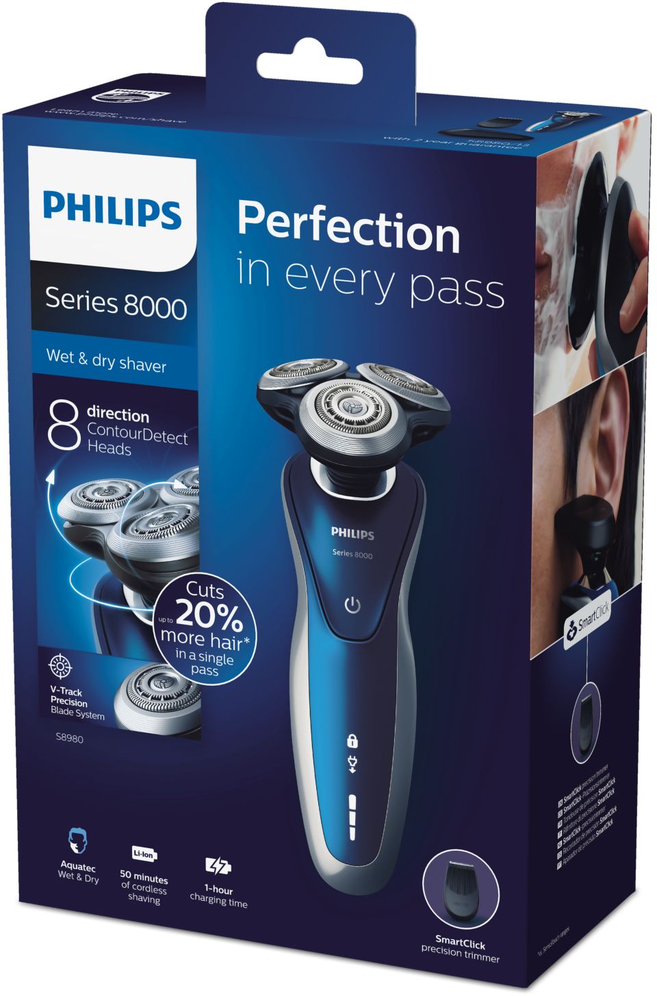 Shaver series 9000 ウェット＆ドライ電気シェーバー S8980/13 | Philips