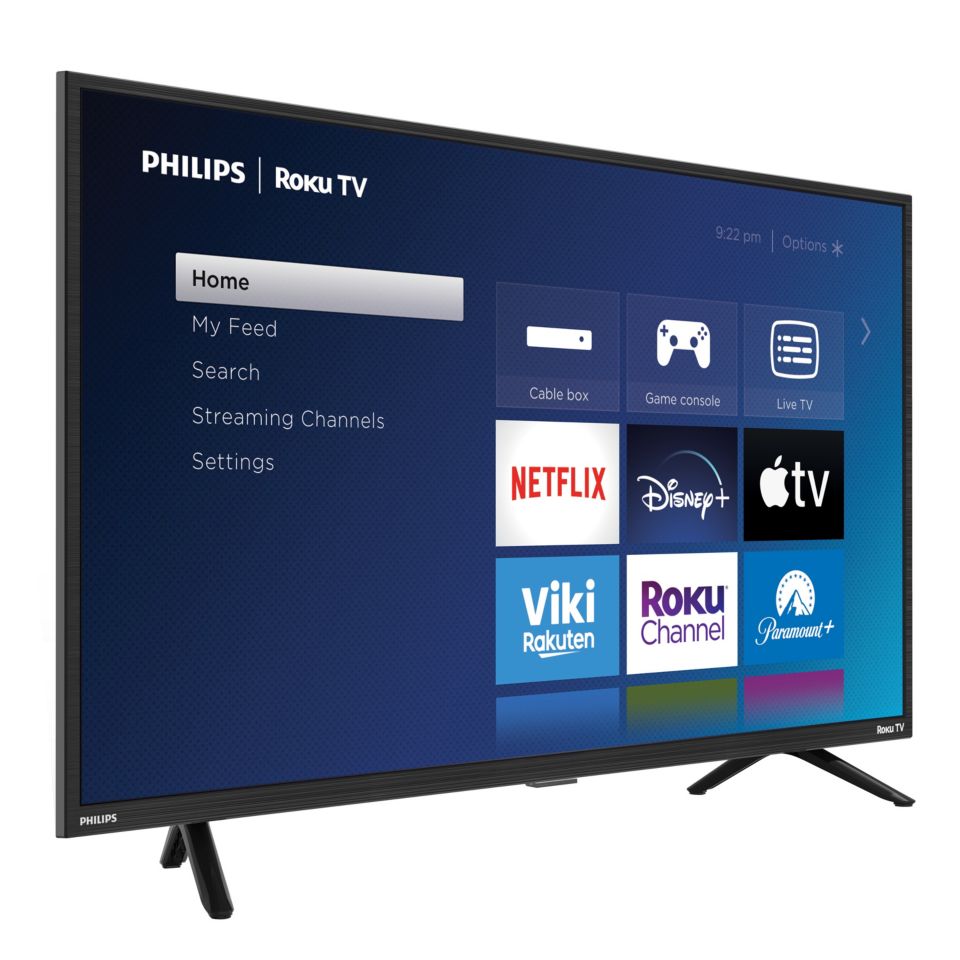 6000 series LED LCD TV 32PFL6573/F7 | Roku