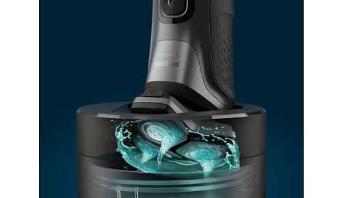 Grondige reiniging in slechts 1 minuut voor hygiënisch scheren