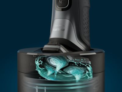 Nettoyage en profondeur en seulement 1 minute, pour un rasage hygiénique