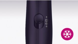 Air froid pour fixer votre coiffure