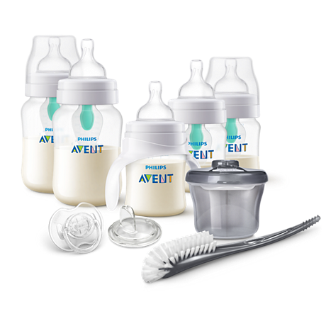 SCD394/02 Philips Avent Anti-colic Bottle with AirFree vent Gift Set