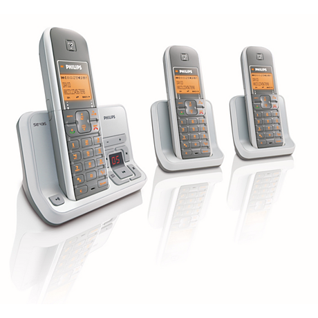 SE4353S/05  Cordless phone answer machine