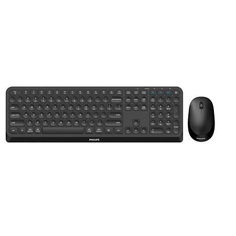 SPT6407B/00 4000 series Juhtmevaba klaviatuuri ja hiire komplekt