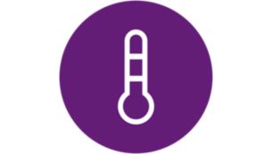 Controle la temperatura de la habitación del bebé y defina alertas