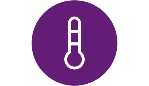 Controle la temperatura de la habitación del bebé y defina alertas