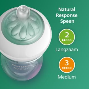 Avent Natural Response Glazen cadeauset voor pasgeboren baby's