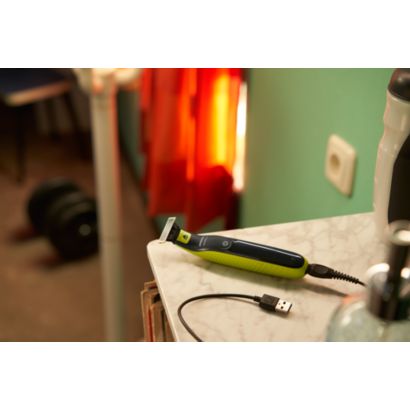 Recorta, perfila y afeita cualquier longitud de vello