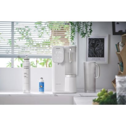 Crisp-tasting water guaranteed