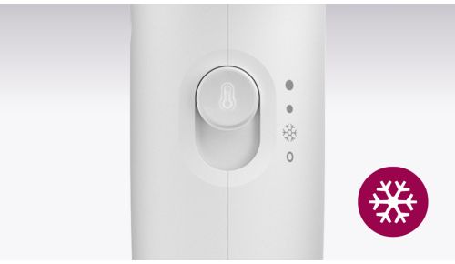 Ustawienie chłodnego powietrza do wykończenia stylizacji