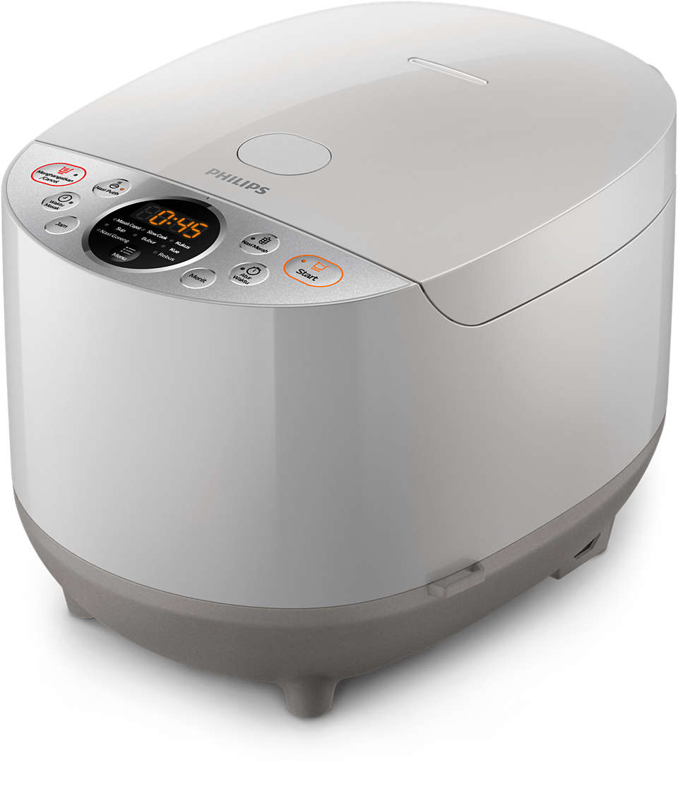 completely Thunderstorm Highland 3000 Series Digital Rice Cooker HD4515/30 | Philips