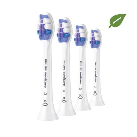 HX6054/10 Philips Sonicare Philips Sonicare S2 Sensitive Стандартные насадки для звуковой зубной щетки