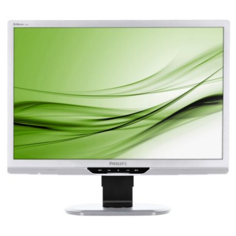 220B2CS/00 Brilliance شاشة LCD مع قاعدة Ergo، ‏USB، الصوت