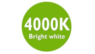 Luz blanca brillante de 4000 K