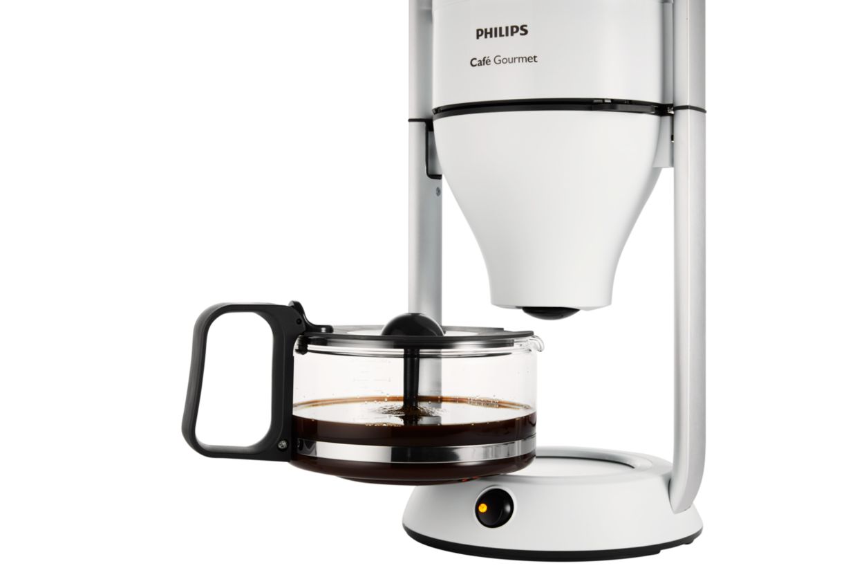 gitaar omdraaien sticker Café Gourmet Coffee maker HD5408/10R1 | Philips