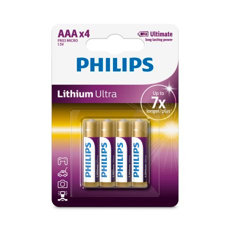 FR03LB4A/10 Lithium Ultra Bateria