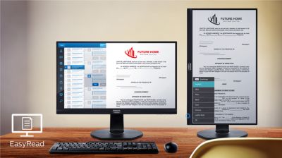 Način rada EasyRead za doživljaj čitanja poput onoga s papira