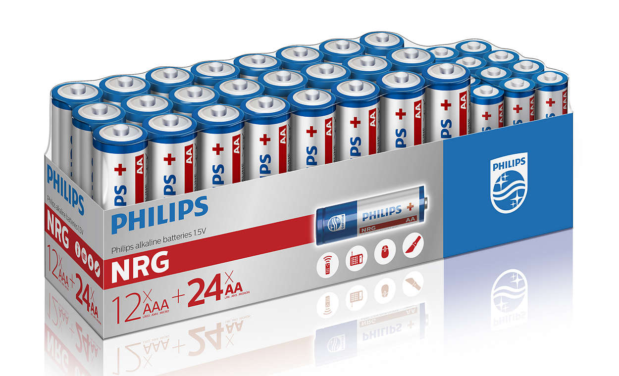 Gi enhetene dine energi med Philips NRG!