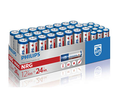 Дайте енергия на устройствата си с Philips NRG!