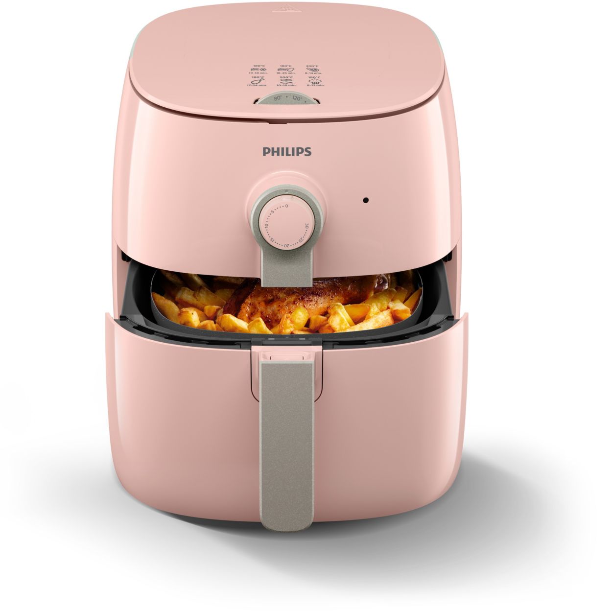 Philips Airfryer Essential Compact White/Rose Gold stickhealthcare.co.uk
