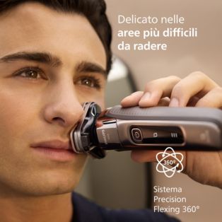 i9000 Rasoio elettrico Wet & Dry con SkinIQ