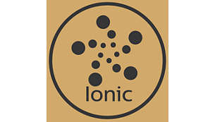 Ionic care for shiny, frizz-free hair