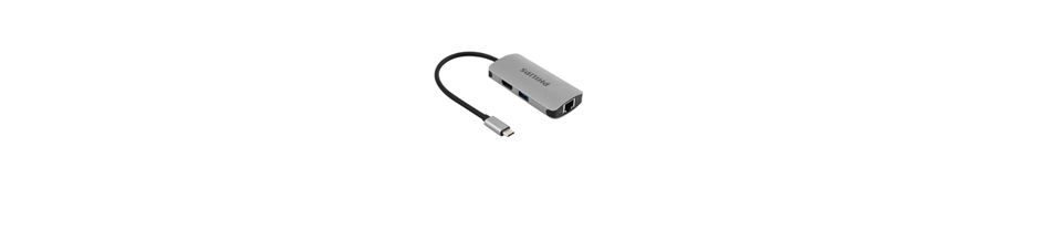 USB-C 3.0 集线器扩展到 5 端口迷你集线器