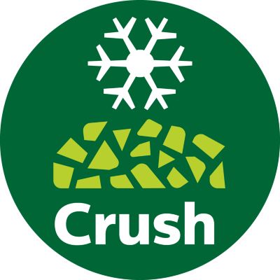 Crush ice and other hard ingredients