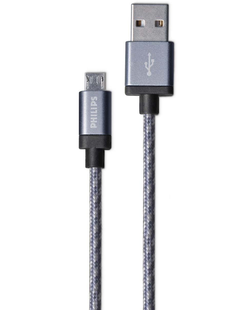 1.2 m micro USB Sync and Charge cable