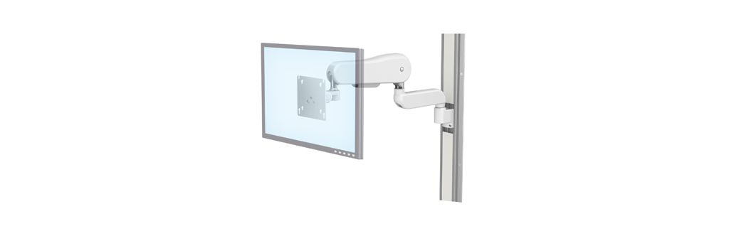 Flat Panel: VHM-25™ with Horizontal Extension Channel Mount Arm