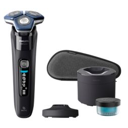 Shaver series 7000 Máquina de barbear elétrica a húmido/seco