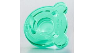 Made of BPA-free, durable, medical grade silicone