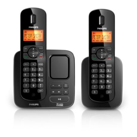 CD1752B/38 Perfect sound Téléphone fixe sans fil avec répondeur