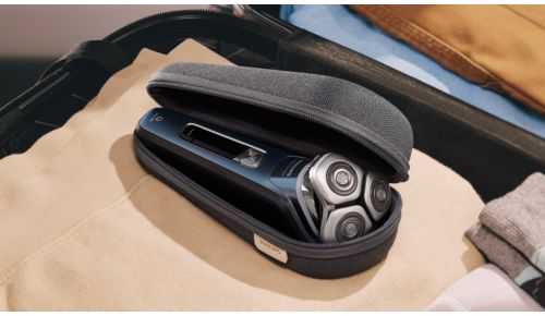 Protege la afeitadora y los accesorios