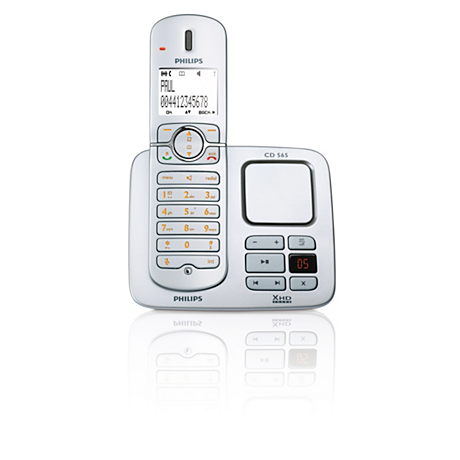 CD5651S/38 Perfect sound Draadloze telefoon met antwoordapparaat