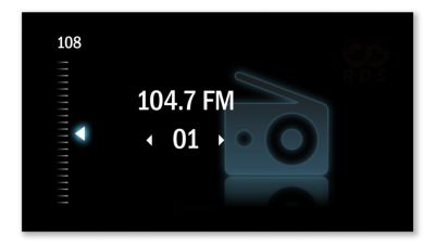 Digital tuning for station presets