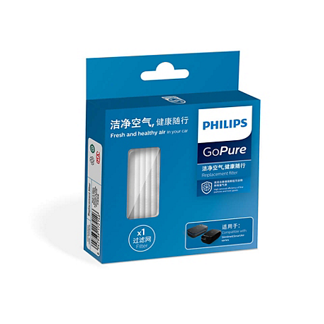 GSF80X80X1 GoPure Select Filter Replacement filter for car air purifier