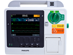 Heartstart XL Plus Defibrillator Monitor DAE