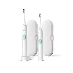 ProtectiveClean 4300 2-pack sonic electric toothbrushes with chargers