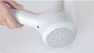 분리형 공기 흐름 필터로 빠르고 쉬운 세척 가능