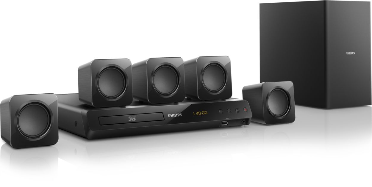 Home Theatre 5.1 Dolby Surround Potenza 525 Watt Lettore Blu Ray Bluetooth  Wifi HDMI USB colore Nero - BDS 685S