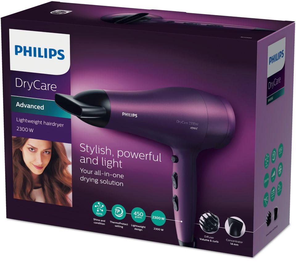 Secador Philips Thermoprotect Philips Dry Care Advanced 2300w